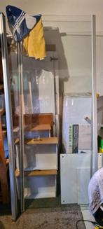 Glazen douchewand en deur, Doe-het-zelf en Verbouw, Sanitair, Ophalen, Gebruikt, Douche