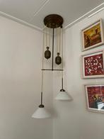 Hang lamp, Ophalen, 75 cm of meer, Glas