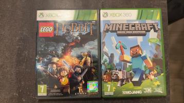 Xbox 360 Games: Minecraft & Lego Hobbit beschikbaar voor biedingen