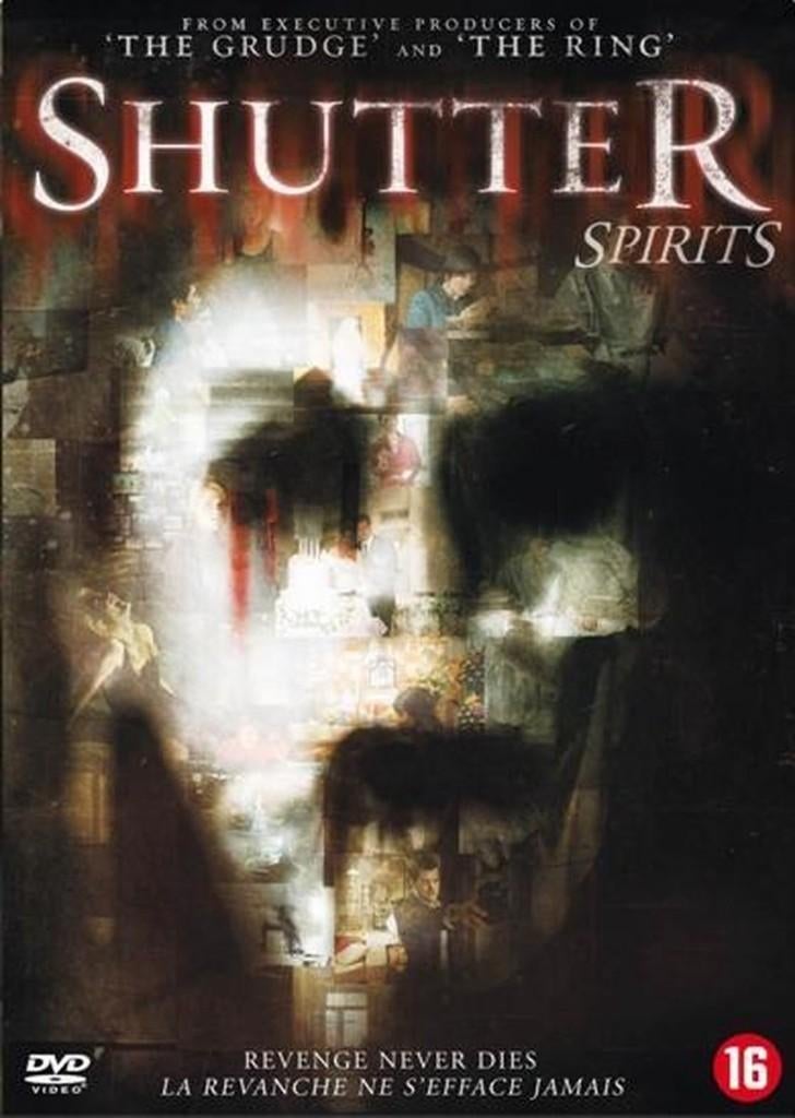 Een moordende geest in 'Shutter', Cd's en Dvd's, Vanaf 16 jaar, Ophalen of Verzenden, Gebruikt, Spoken en Geesten