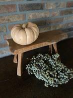 Vintage houten voeten/venster/ planten bankje, Ophalen of Verzenden