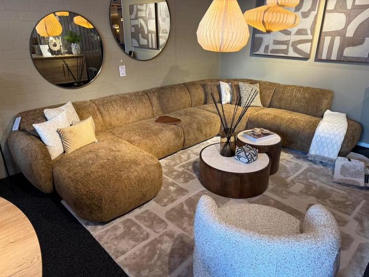 Hoekbank Sabine van Sevn, Huis en Inrichting, Banken | Bankstellen, Nieuw, Hoekbank, Vierpersoons of meer, 300 cm of meer, 150 cm of meer