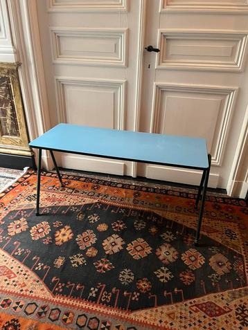 AUTHENTIEK VINTAGE TAFEL TUBAX BELGISCH DESIGN DIDETABLE beschikbaar voor biedingen
