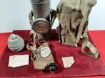 Gasmasker L702 Belgisch compleet met draagtas, Verzamelen, Militaria | Tweede Wereldoorlog, Overige gebieden, Ophalen of Verzenden