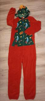 Foute kerst kleding, kerst onesie maat 158/164, fleece, Ophalen of Verzenden, Zo goed als nieuw, Jongen of Meisje