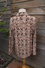 Blouse zalm/ zwart Andcowoman mt 2XL Vaste prijs, Maat 46/48 (XL) of groter, Ophalen of Verzenden, Roze, Zo goed als nieuw