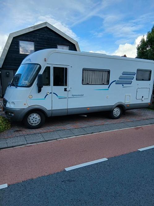 Tk HYMER  B644 2,8 jtd xxl garage nu in prijs verlaagd, Caravans en Kamperen, Campers, Particulier, Integraal, Hymer, Ophalen