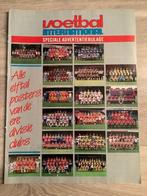 Posterbijlage 1985 Voetbal International, Verzamelen, Sportartikelen en Voetbal, Ophalen of Verzenden, Zo goed als nieuw, Overige binnenlandse clubs