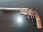 Duits seinpistool antiek Hebel, Ophalen of Verzenden, Landmacht, Duitsland