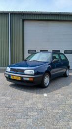 Volkswagen Golf 1.6 CL 55KW E2 1994 Blauw, Auto's, Volkswagen, Voorwielaandrijving, Stof, 74 pk, Zwart