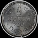 224# Mokum 700 jaar 1975 penning, Postzegels en Munten, Penningen en Medailles, Ophalen of Verzenden, Overige materialen