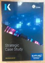 CIMA : Strategic Case Study- study text 9781787407190 nieuw, Ophalen of Verzenden, Alpha, Nieuw, Overige niveaus