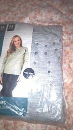 NIEUW TRUI S GRIJS MET METALEN BOLLETJES, Kleding | Dames, Ophalen, Nieuw, Maat 36 (S), Grijs