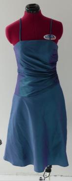 Cocktailjurk maat S kleur blauw, Ophalen, Blauw, Cocktailjurk, Zo goed als nieuw