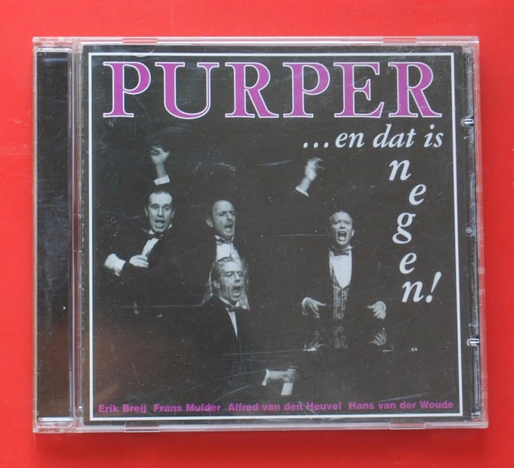 cd Purper En dat is negen Frans Mulder & Erik Breij harmony, Ophalen of Verzenden, Gebruikt