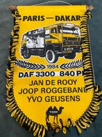 Wedstrijdvaantje rally Parijs -Dakar 1984 - DAF Trucks, Verzenden