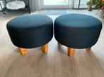 Ikea poef x 2 met hoezen erbij, Ophalen, Gebruikt, Rond, Minder dan 50 cm