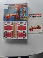 2 Fischer Technik Bouwspeeltrein Goederenwagen - Nieuwstaat!, Ophalen of Verzenden