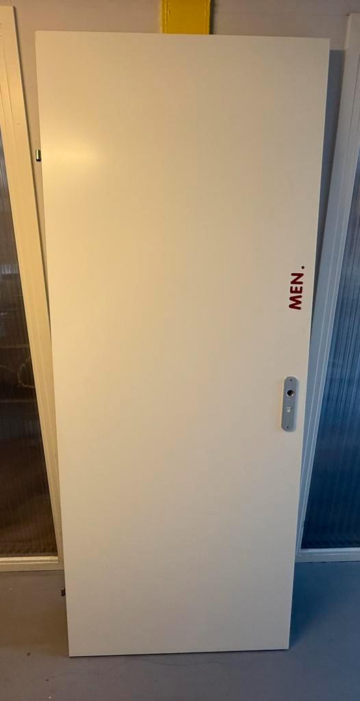 4 x opdekdeur links- en rechtsdraaiend 83x211cm, Doe-het-zelf en Verbouw, Deuren en Horren, Gebruikt, Binnendeur, 200 tot 215 cm