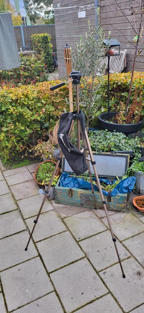 Hama Star 75 Statief met Tas, Audio, Tv en Foto, Fotografie | Statieven en Balhoofden, Zo goed als nieuw, Driepoot, Minder dan 150 cm