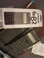 Casio fx-82 rekenmachine conpleet met doosje en gebruiksaanw, Ophalen of Verzenden, Zo goed als nieuw