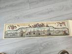 amsterdam kaart lang kopie uit 1698, Verzamelen, Foto's en Prenten, 1960 tot 1980, Ophalen of Verzenden, Zo goed als nieuw, Prent