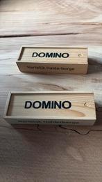 Domino 2 stuks, Een of twee spelers, Ophalen of Verzenden, Zo goed als nieuw