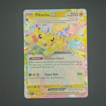 Pikachu ex (SSP 057) beschikbaar voor biedingen