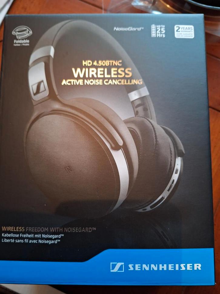 Sennheiser HD 4.50 BTNC Draadloze Koptelefoon, Audio, Tv en Foto, Koptelefoons, Zo goed als nieuw, Over oor (circumaural), Sennheiser