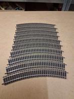 10 x fleischmann 6120 rails in bijna nieuwstaat, Gelijkstroom, Fleischmann, Rails, Ophalen of Verzenden