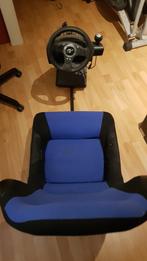 Mooie Playseats racestoel met logitech race pro stuur !, Spelcomputers en Games, Spelcomputers | Overige Accessoires, Ophalen