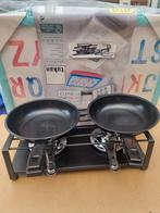 Gourmetstel met branders, Ophalen, Gebruikt, 4 t/m 7 personen