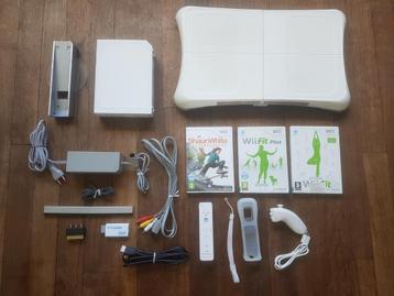 Nintendo Wii, HDMI, motion plus, balanceboard en spellen beschikbaar voor biedingen