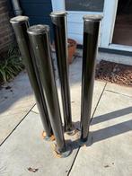 Poten (4) voor bureaublad, Ophalen, Gebruikt, Overige materialen