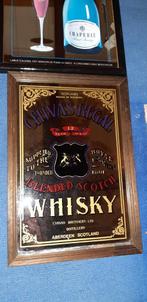 Oude reclamespiegel Chivas Regal whisky, Verzamelen, Reclamebord, Ophalen of Verzenden, Zo goed als nieuw