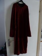 FEESTDAGEN burgundy MIDI JURK 44 -GRATIS zend, Overige kleuren, Verzenden, Maat 42/44 (L), Zo goed als nieuw