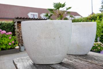 Brynxz potten crackle white beschikbaar voor biedingen