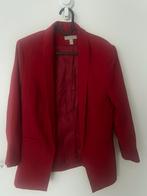 Donkerrode Blazer - H&M Maat 38, Kleding | Dames, Jasjes, Kostuums en Pakken, Zo goed als nieuw, Jasje, Rood, Ophalen