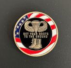 US Army paratrooper coin, Verzamelen, Militaria | Tweede Wereldoorlog, Ophalen of Verzenden, Amerika, Embleem of Badge