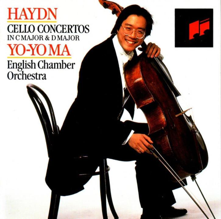 YO-YO MA Haydn cello concertos CD SONY, Cd's en Dvd's, Cd's | Klassiek, Zo goed als nieuw, Orkest of Ballet, Classicisme, Ophalen of Verzenden