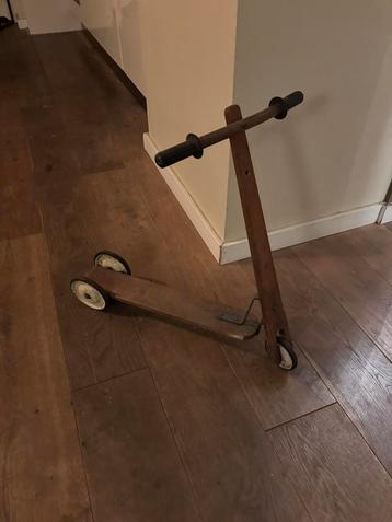 Antieke Houten Step ! beschikbaar voor biedingen