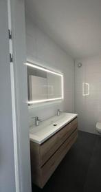 badkamermeubel met wasbak en spiegel - nieuw, Huis en Inrichting, Badkamer | Badkamermeubels, Ophalen, 100 tot 150 cm, Zo goed als nieuw