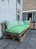 Palletbank, Tuin en Terras, Tuinbanken, Ophalen, Zo goed als nieuw, Textileen
