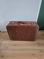 Hollandse koffer vintage bruin, Sieraden, Tassen en Uiterlijk, Koffers, Ophalen, Gebruikt, Leer