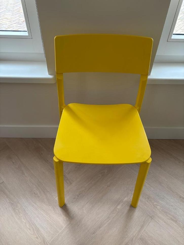 Gele Stoel, Huis en Inrichting, Stoelen, Zo goed als nieuw, Eén, Kunststof, Overige kleuren, Ophalen