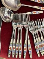 Boerenbont bestekset compleet  IZGST, Huis en Inrichting, Div, Ophalen of Verzenden, Zo goed als nieuw, Rvs of Chroom