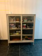 IKEA Idåsen vitrinekast, Beige, Huis en Inrichting, Kasten | Vitrinekasten, Ophalen, Met plank(en), 100 tot 150 cm, Zo goed als nieuw
