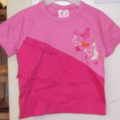 Roze shirt Vintage School maat 92 *NIEUW* (3824), Kinderen en Baby's, Kinderkleding | Maat 92, Nieuw, Meisje, Shirt of Longsleeve