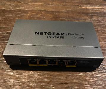 Netgear Prosafe Plus Switch, GS105PE, aangeboden beschikbaar voor biedingen