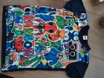 Rainbow friends shirt maat 140  beschikbaar voor biedingen